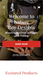 Mobile Screenshot of natureboydesigns.com